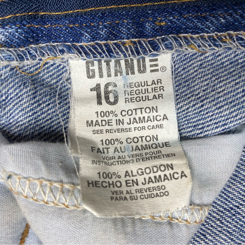 Vintage Gitano Cut-Off Jean Shorts - Picture 6 of 10